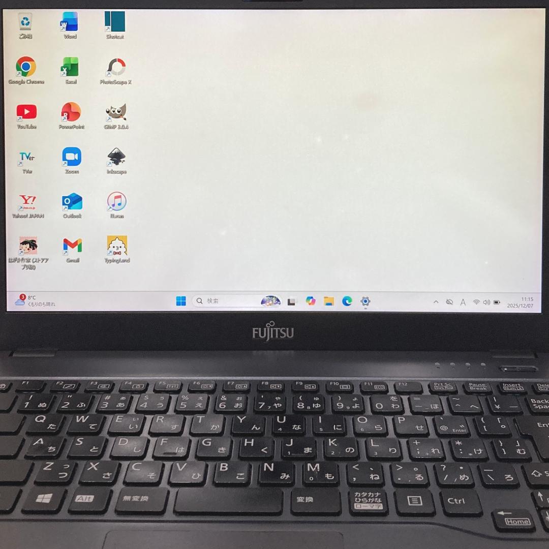 初心者✨フルHD・カメラ付・オフィス✨黒✨すぐ使えるノートパソコン◇D410-3