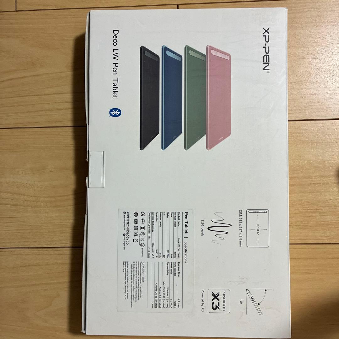 XP-PEN Deco LW Pen Tablet ピンク　板タブ