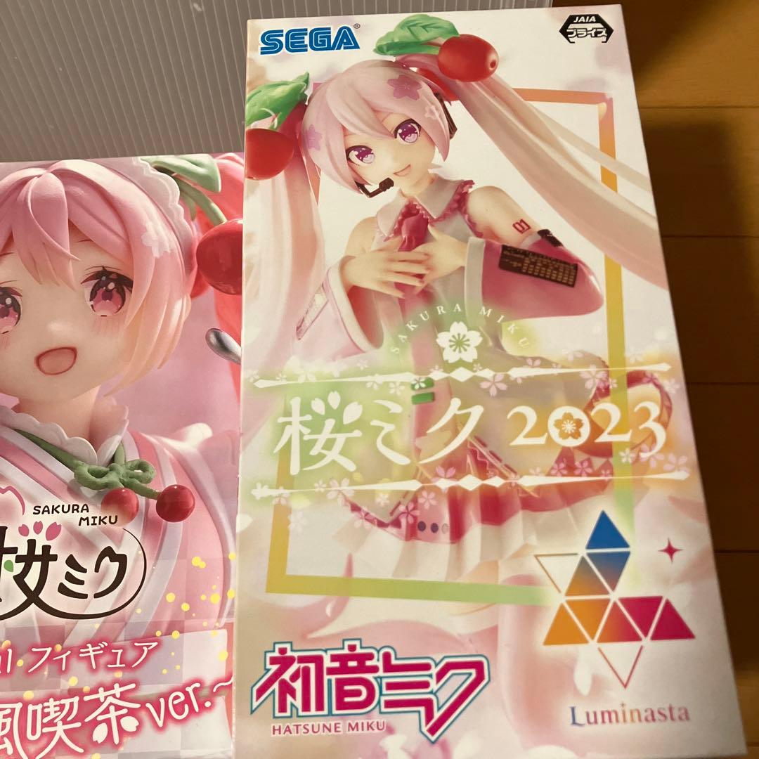 桜ミク　AMP　Coreful　Luminasta　ぬーどるストッパーフィギュア