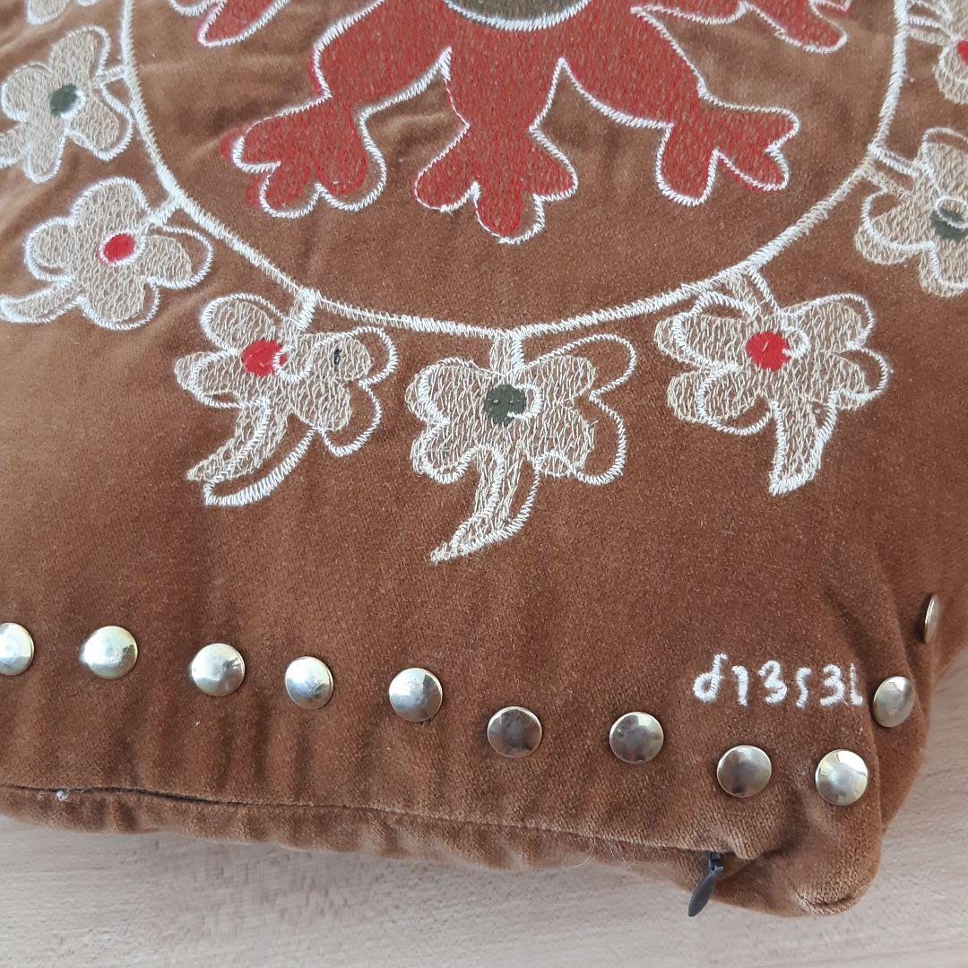 DIESEL　レザークッション　2つセット