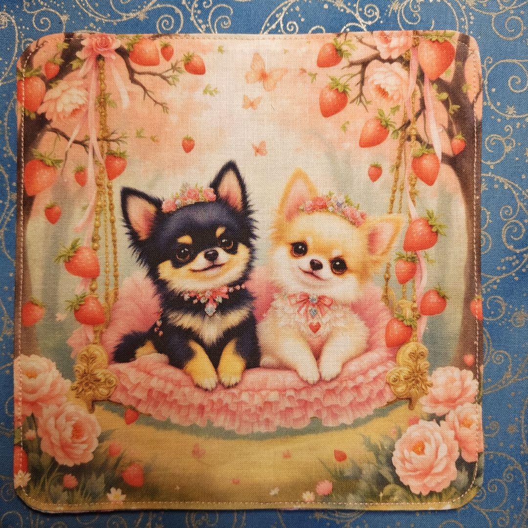 ななちゃん　ハンカチ　わんこさん柄　18枚