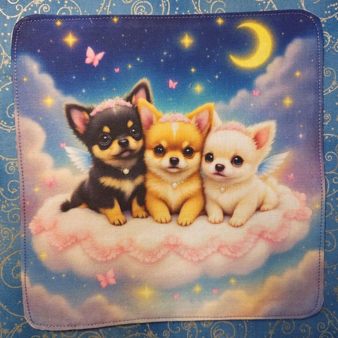 ななちゃん　ハンカチ　わんこさん柄　18枚