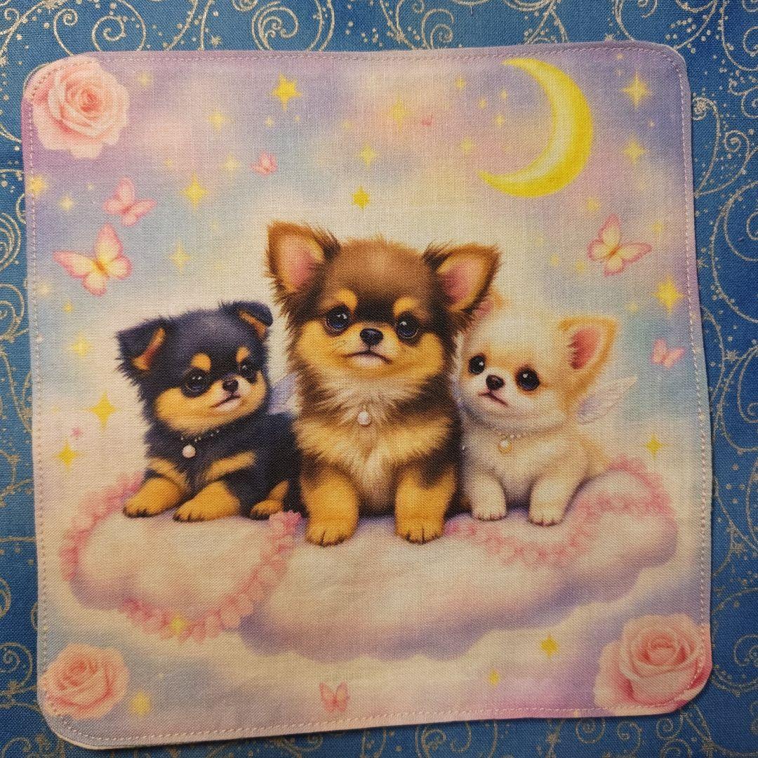 ななちゃん　ハンカチ　わんこさん柄　18枚