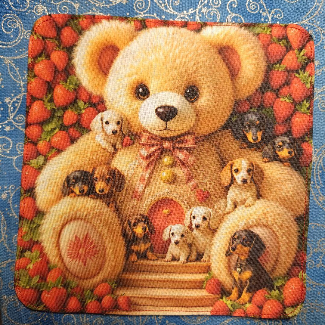 ななちゃん　ハンカチ　わんこさん柄　18枚