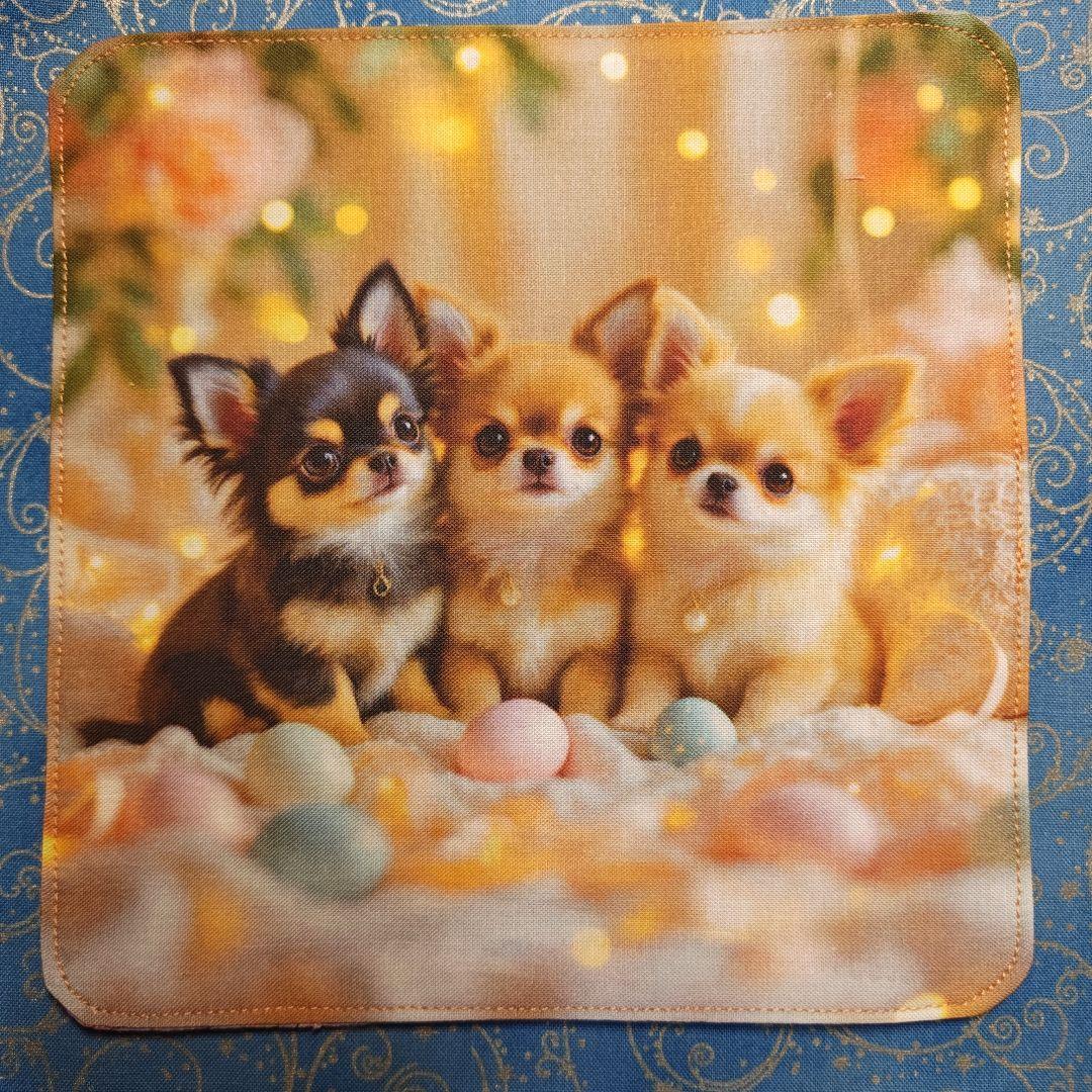 ななちゃん　ハンカチ　わんこさん柄　18枚