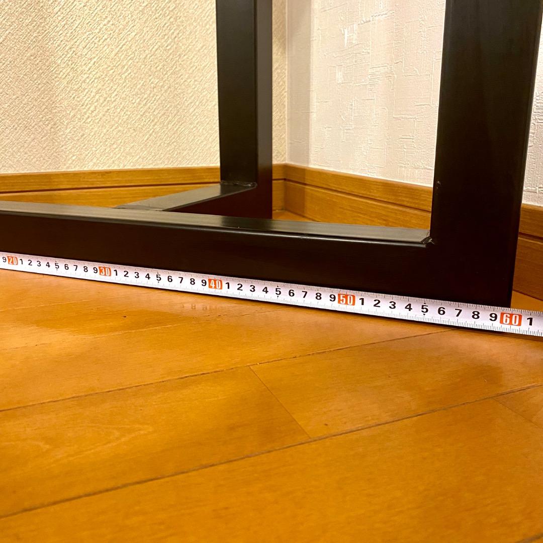 コーナーテーブル　マホガニー　一枚板　サイドテーブル