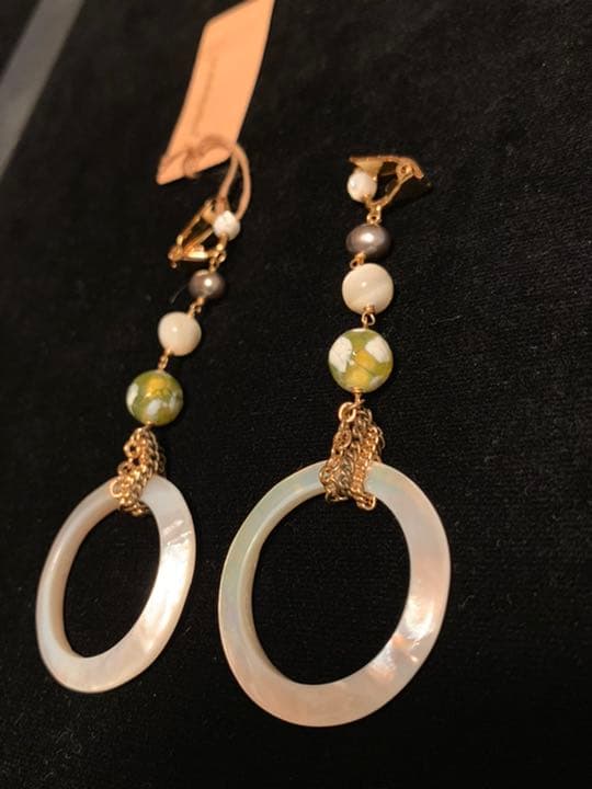 イタリアの老舗ブランドDonatella Pellini クリップイヤリング
