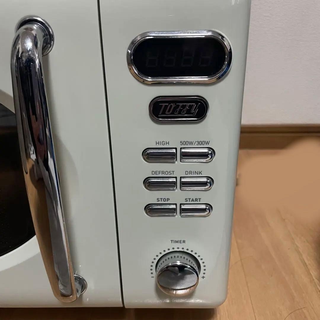 Toffy 電子レンジ K-DR1｜中古美品｜動作確認済｜即購入OK