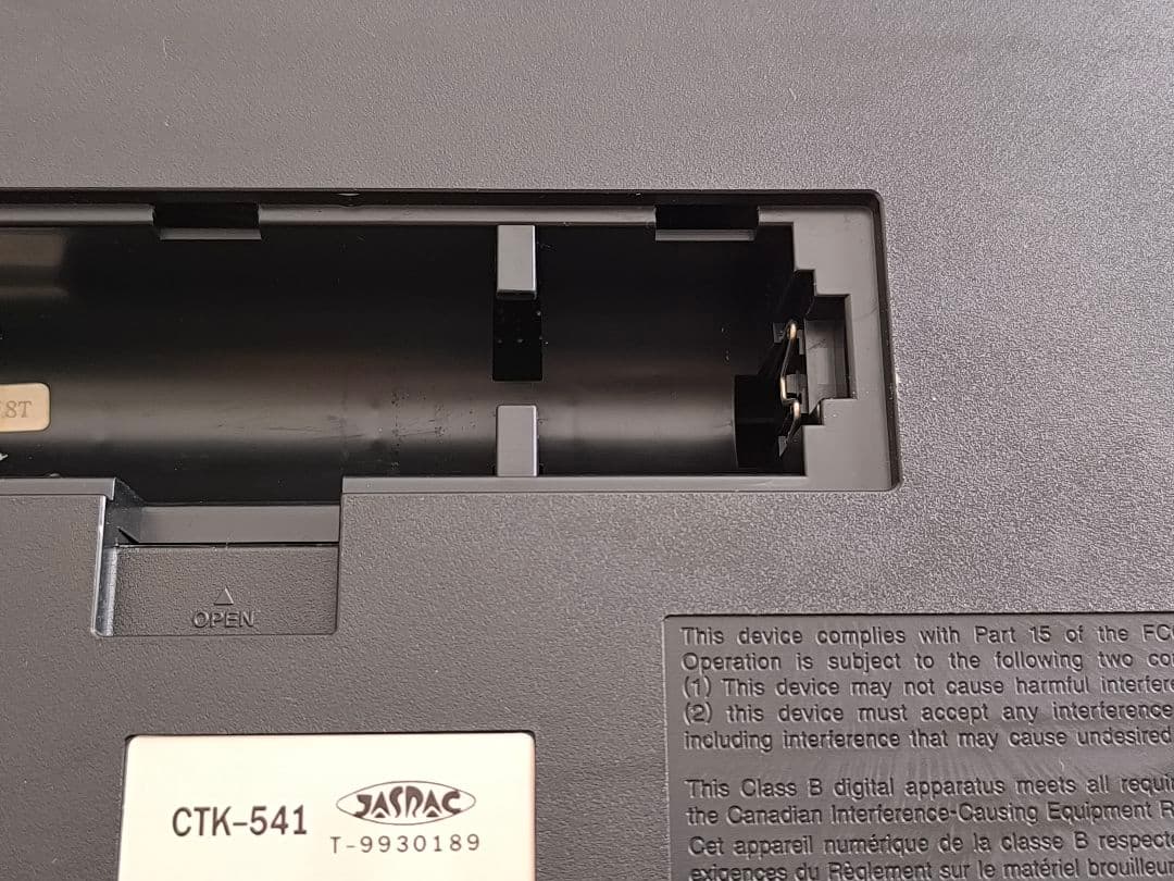 ​箱付美品 CASIO CTK-541 61鍵盤 電子キーボード