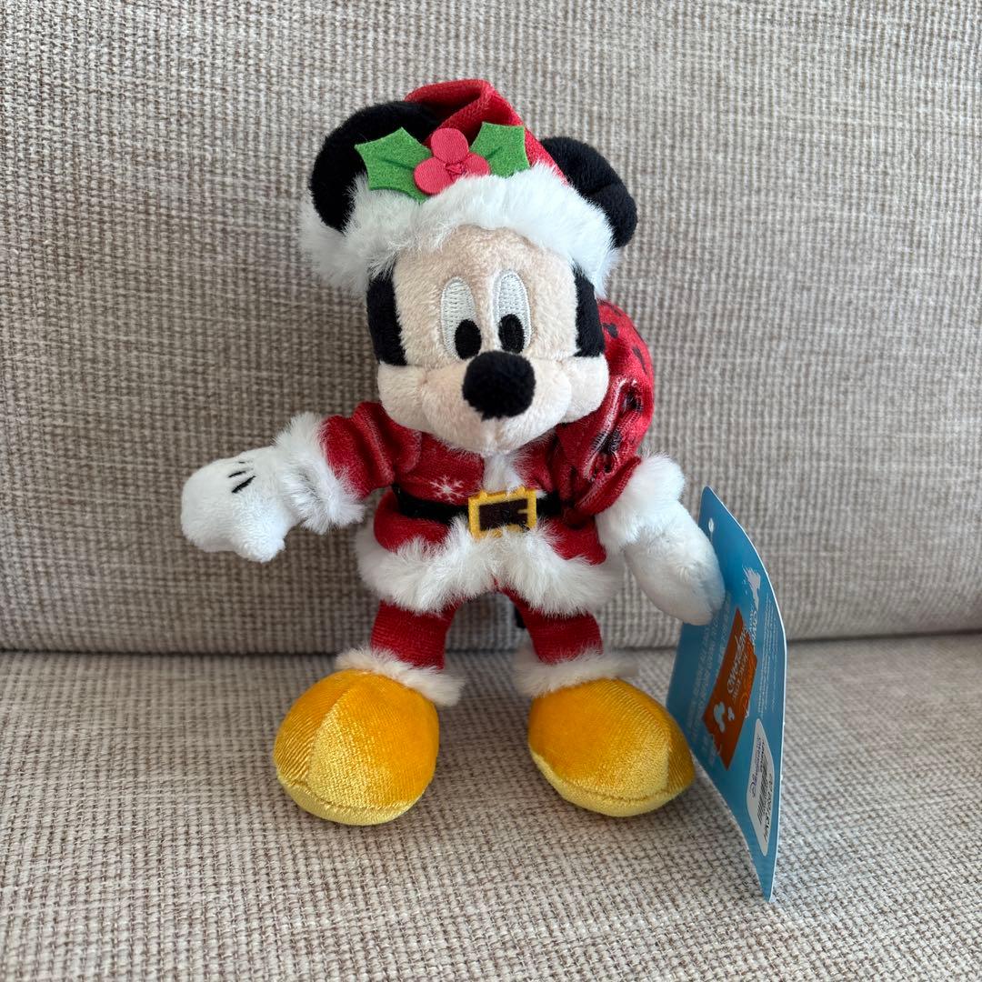 香港ディズニーミッキー ミニー クリスマス ストラップ