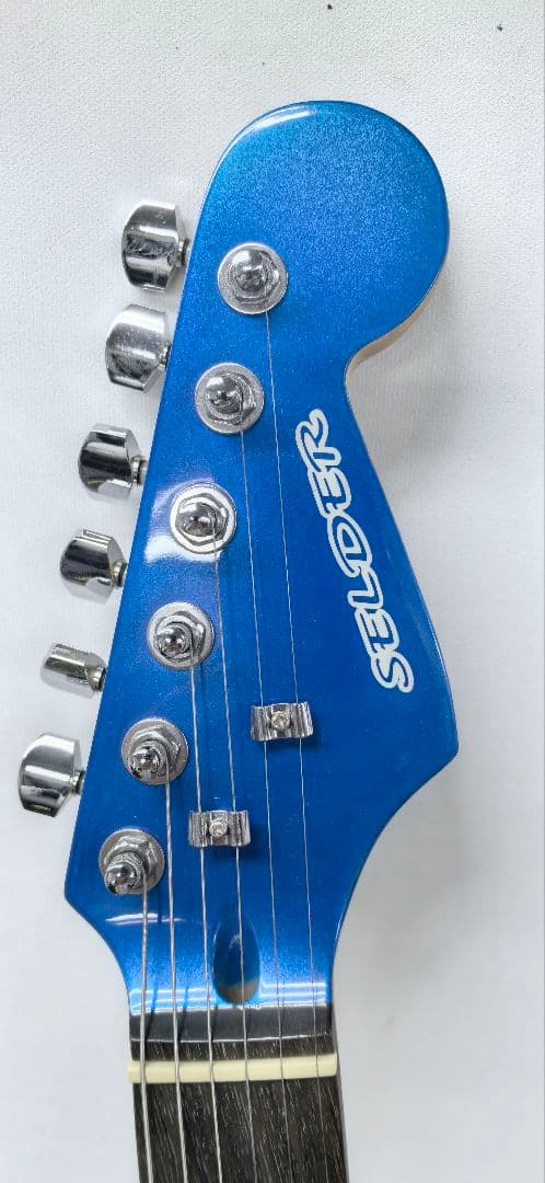 期間限定価格　SELDER エレキギター ストラトキャスター メタリックブルー