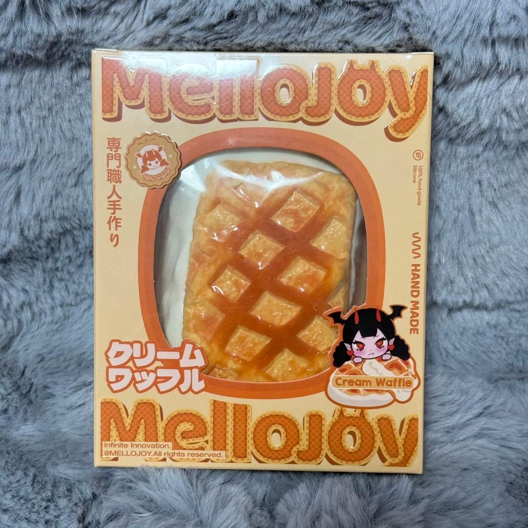 【本日発送】Mellojoy クリームワッフル 丸 スクエア