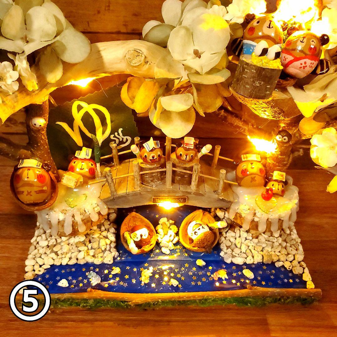 さゆりん★どんぐりアート★温泉★フラワーリース★ジオラマ