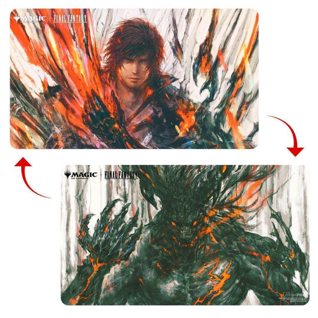 Ultra Pro クライヴ イフリート 両面プレイマット 2枚セット mtg
