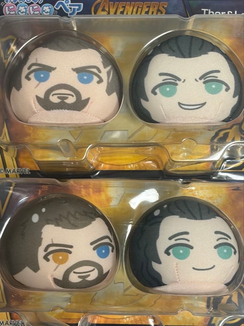 アベンジャーズ おまんじゅうマスコット　アイアンマン　キャプテンアメリカ　他