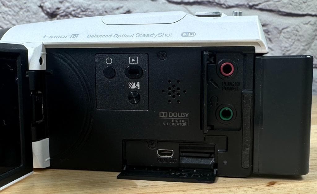 【大容量バッテリ2個・128GB付】SONY HDR-CX680 ホワイト