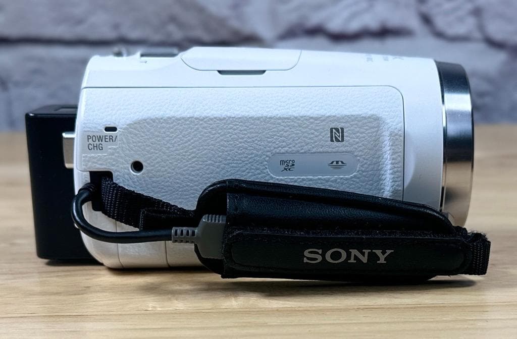 【大容量バッテリ2個・128GB付】SONY HDR-CX680 ホワイト