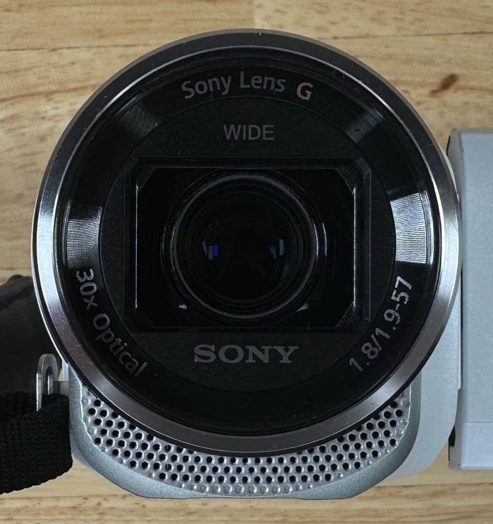 【大容量バッテリ2個・128GB付】SONY HDR-CX680 ホワイト