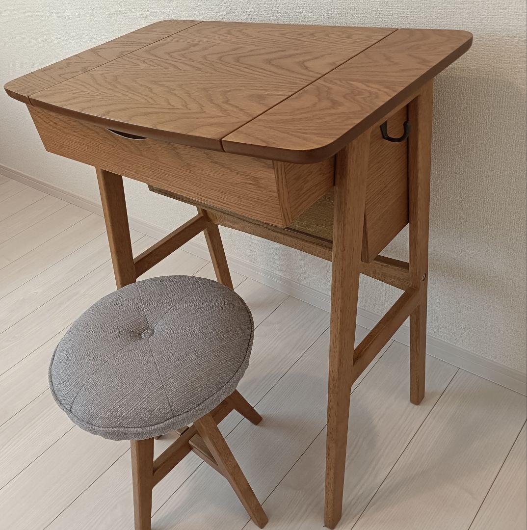 【引取限定】studio CLIP テーパードレッサー&スツール