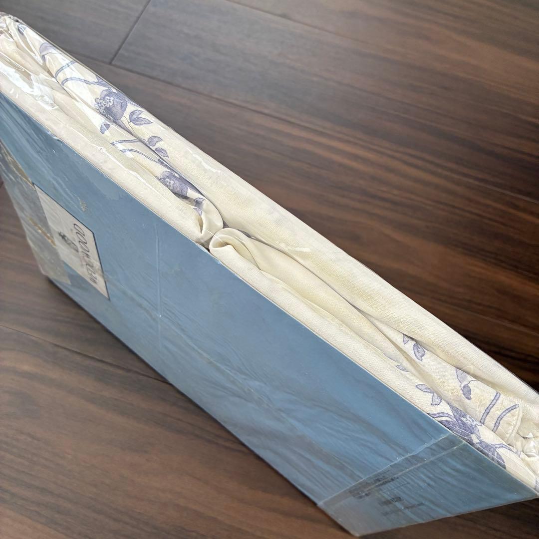  掛け布団カバー ブループラム シングル