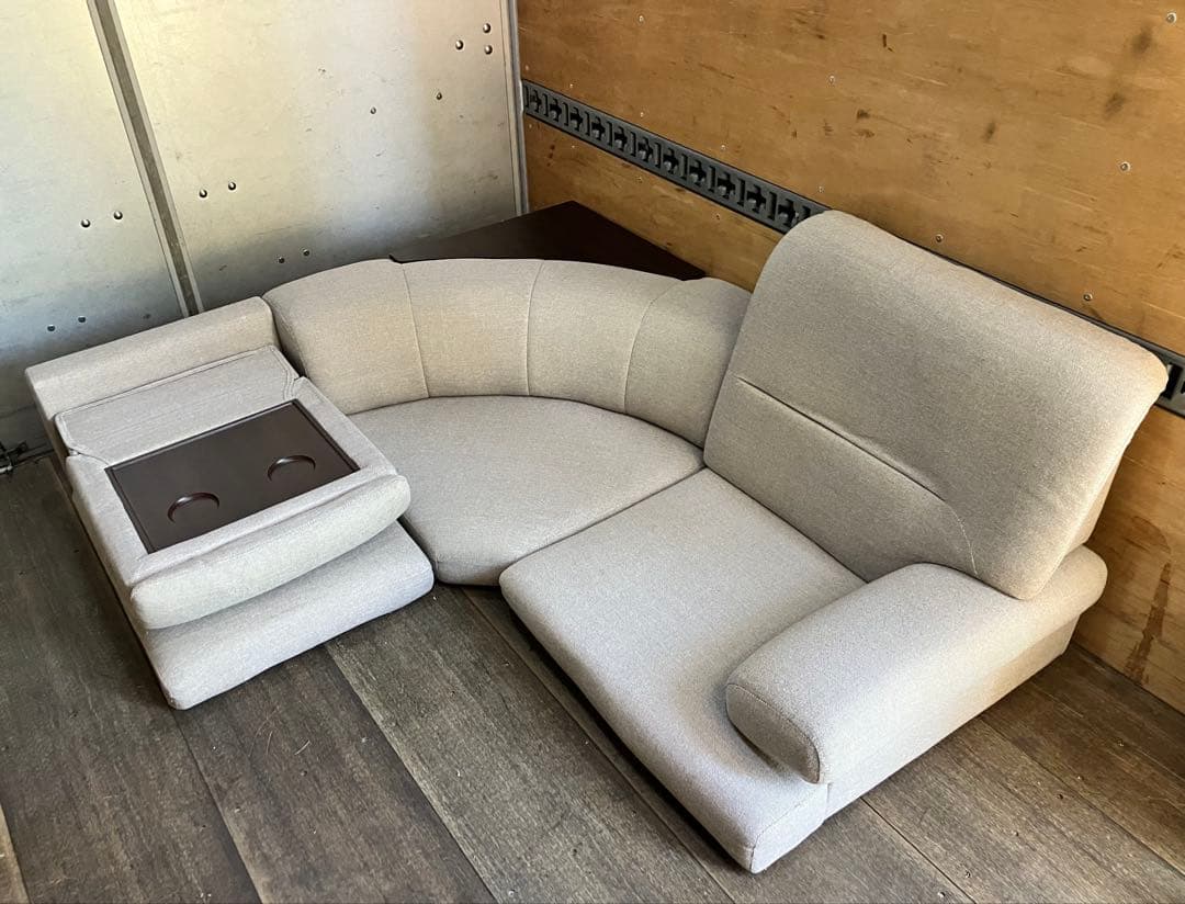 埼玉引取　ニトリ NゲートファブリックBE ローソファ＆コーナータイプ＆左肘用