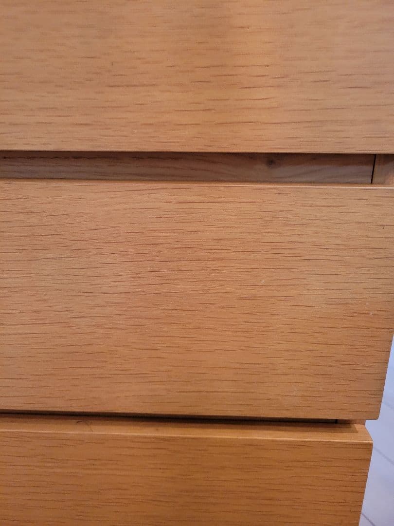 無印良品　オーク材　4段　収納 チェスト