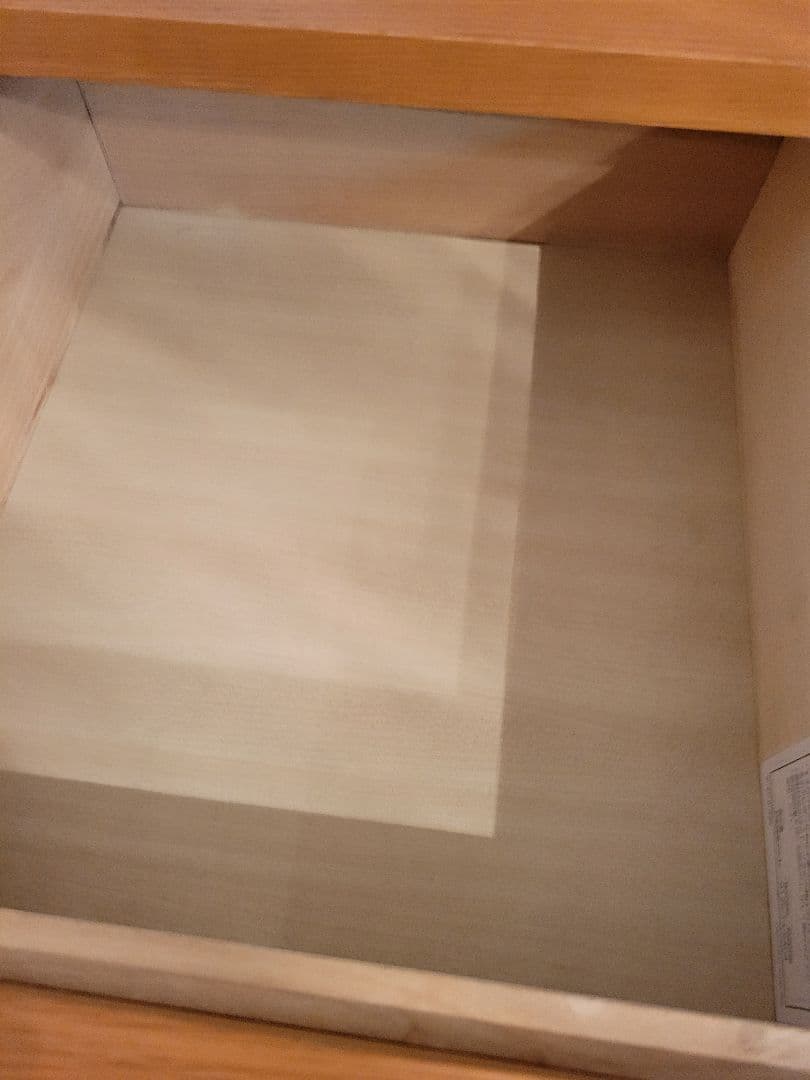 無印良品　オーク材　4段　収納 チェスト