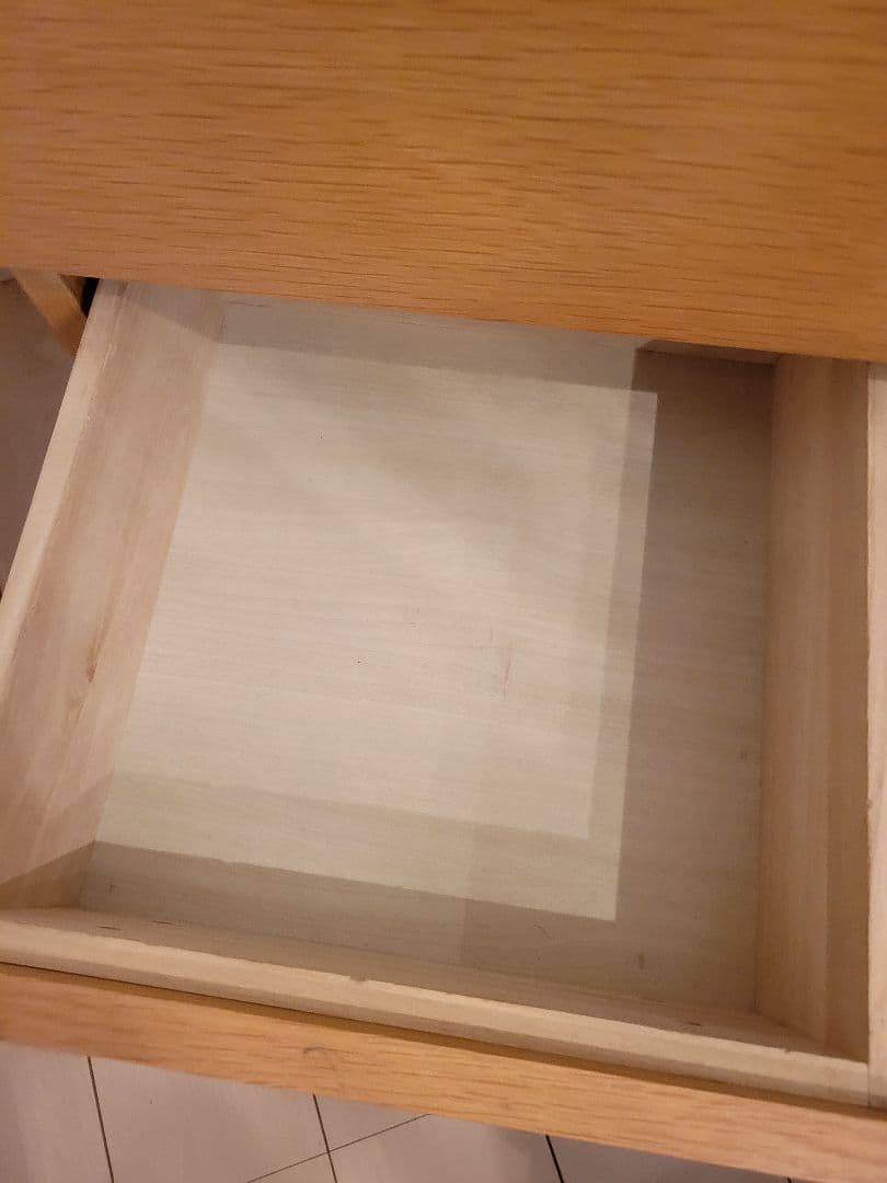 無印良品　オーク材　4段　収納 チェスト