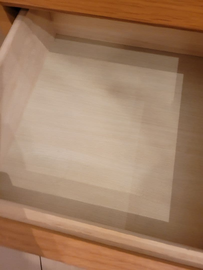 無印良品　オーク材　4段　収納 チェスト