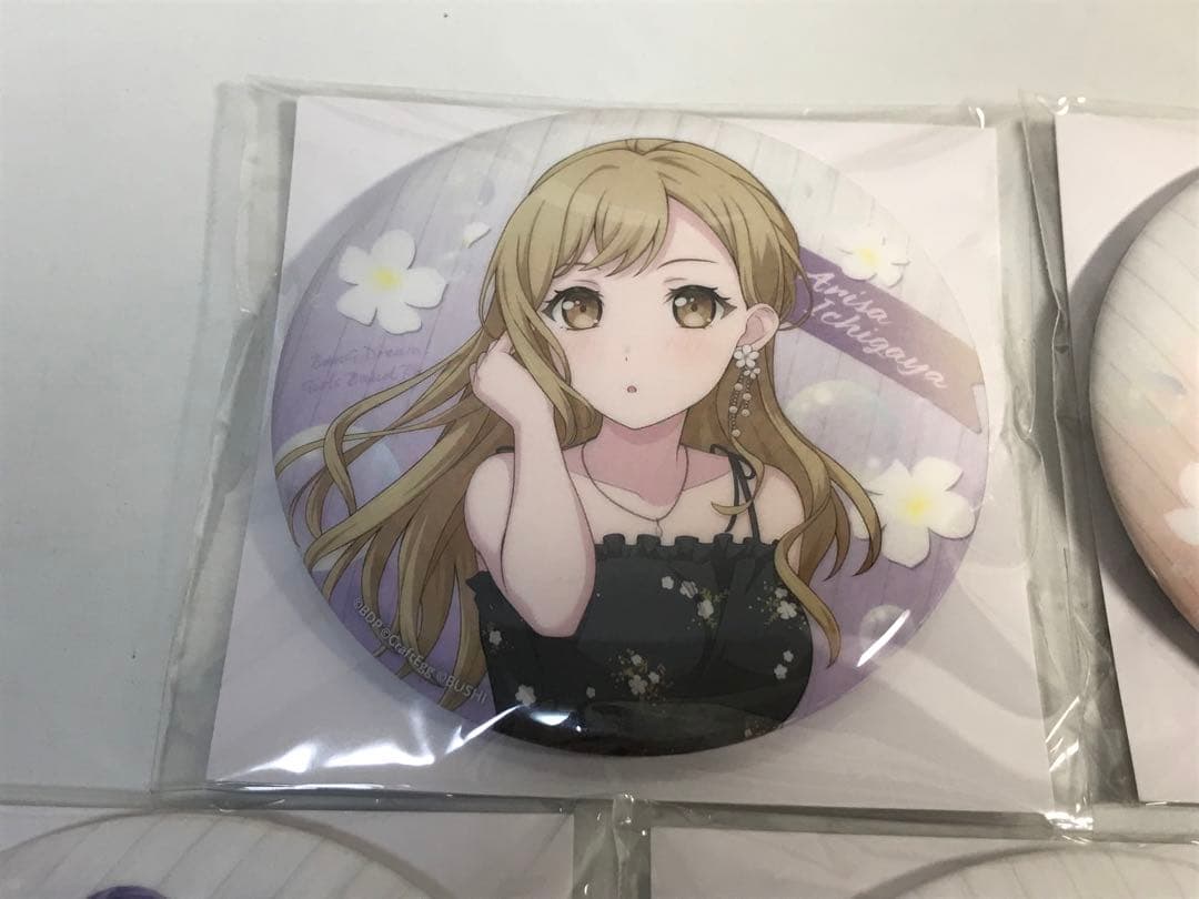 【新品7種コンプ】バンドリ　ビッグ缶バッジ 2023 Summer ver.