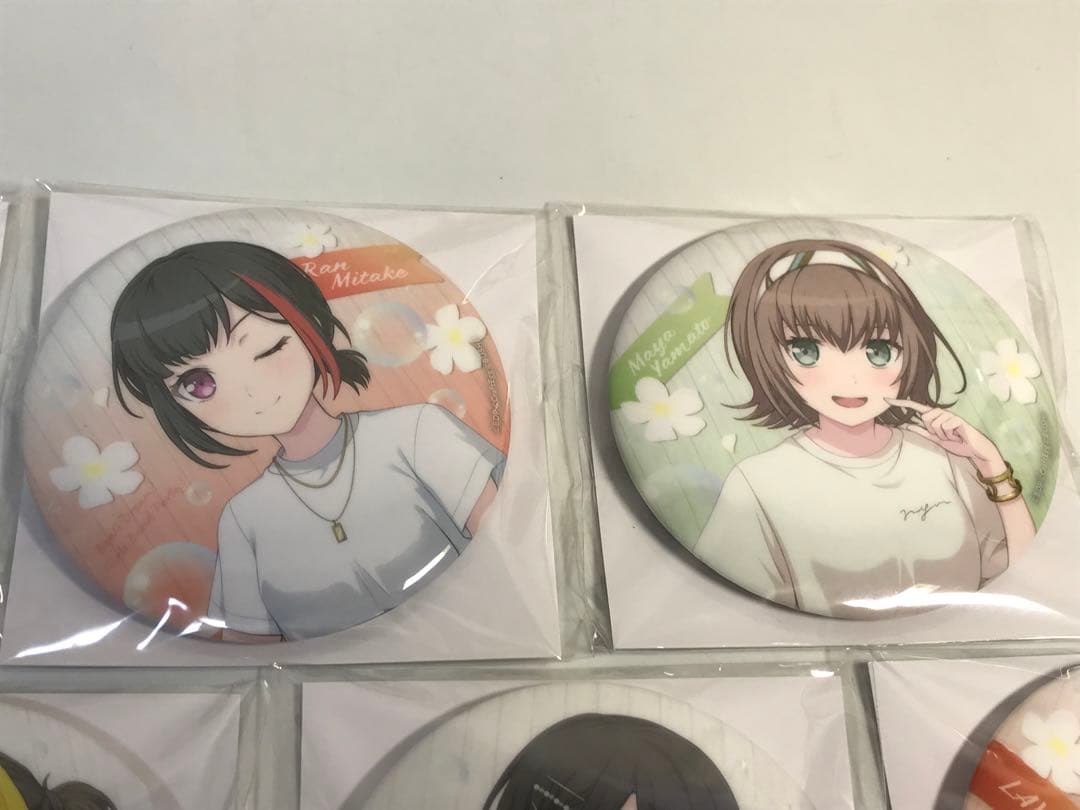 【新品7種コンプ】バンドリ　ビッグ缶バッジ 2023 Summer ver.