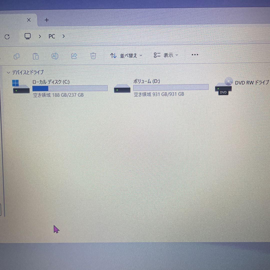 爆速Core i7/M.2 SSD256GB+1TB/IdeaPad L340