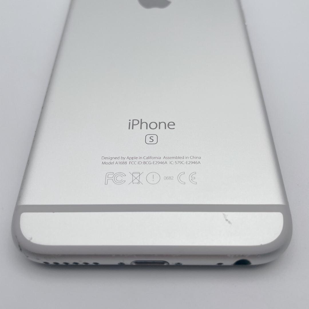 【美品】バッテリー100％ iPhone 6s SIMフリー シルバー