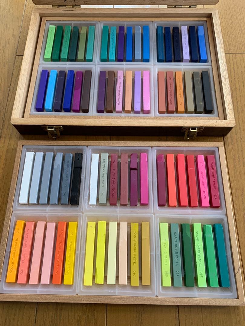 ヌーベル カレーパステル（NOUVEL CARRÉ PASTEL） 72色セット