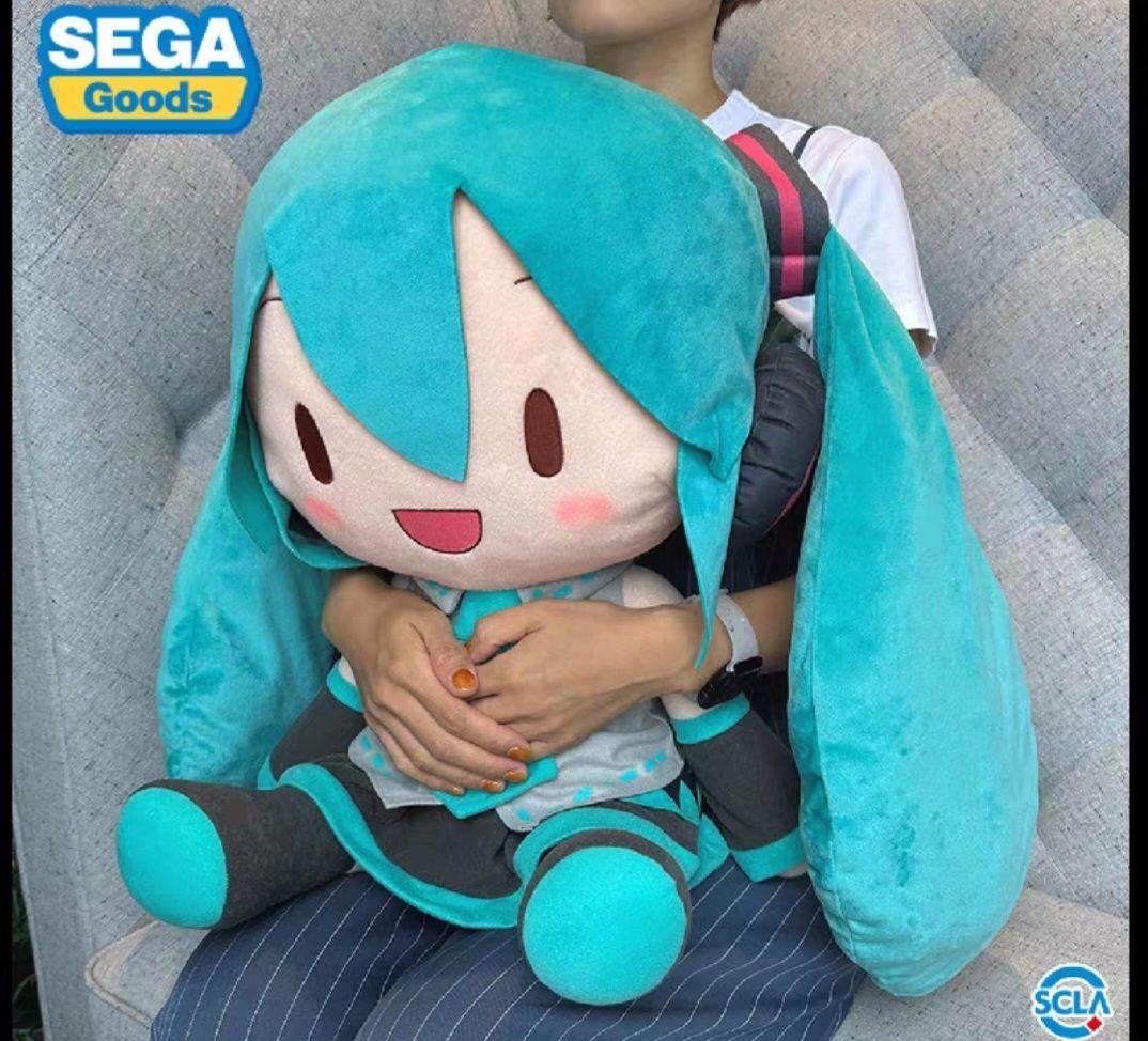 【新品未使用】初音ミクシリーズ 初音ミク ふわぷち どでかジャンボぬいぐるみ