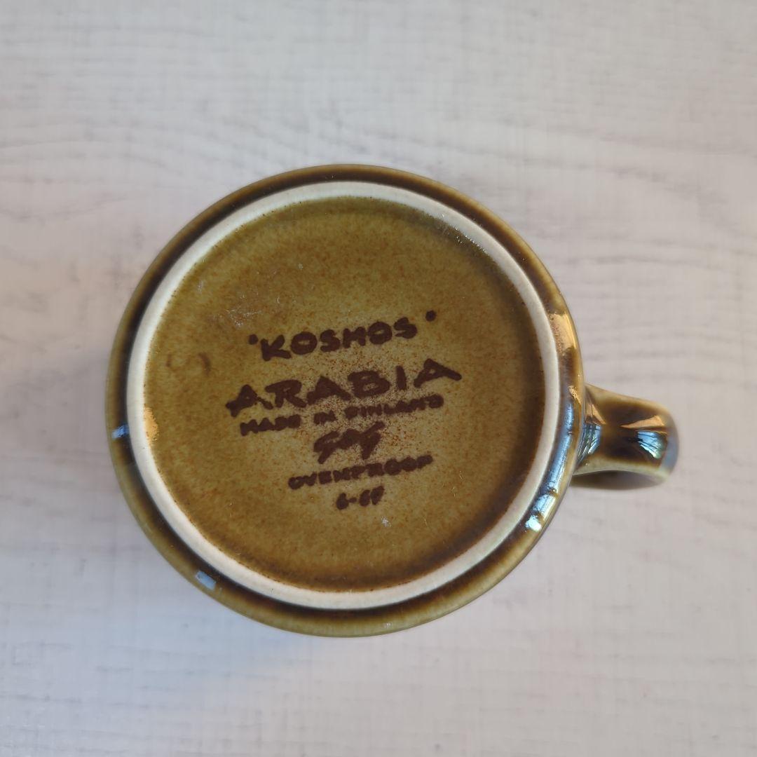 【美品】ARABIA　KOSMOS シュガーポット　クリーマー