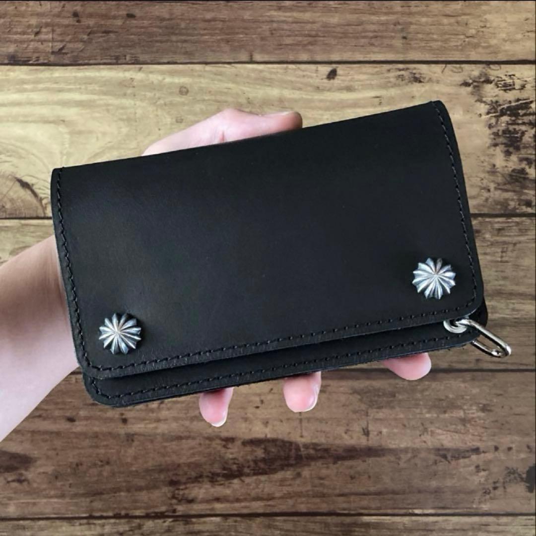 【お札を折らずに収納】トラッカーウォレット150（ミドル）3層【受注生産】