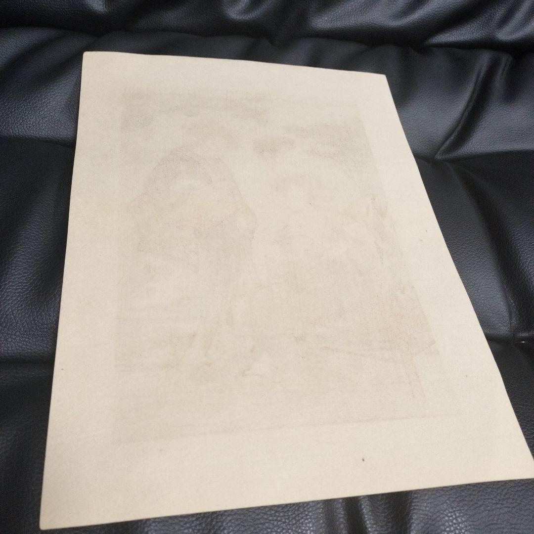 浮世絵 鳥居清長 版画 骨董 アンティーク