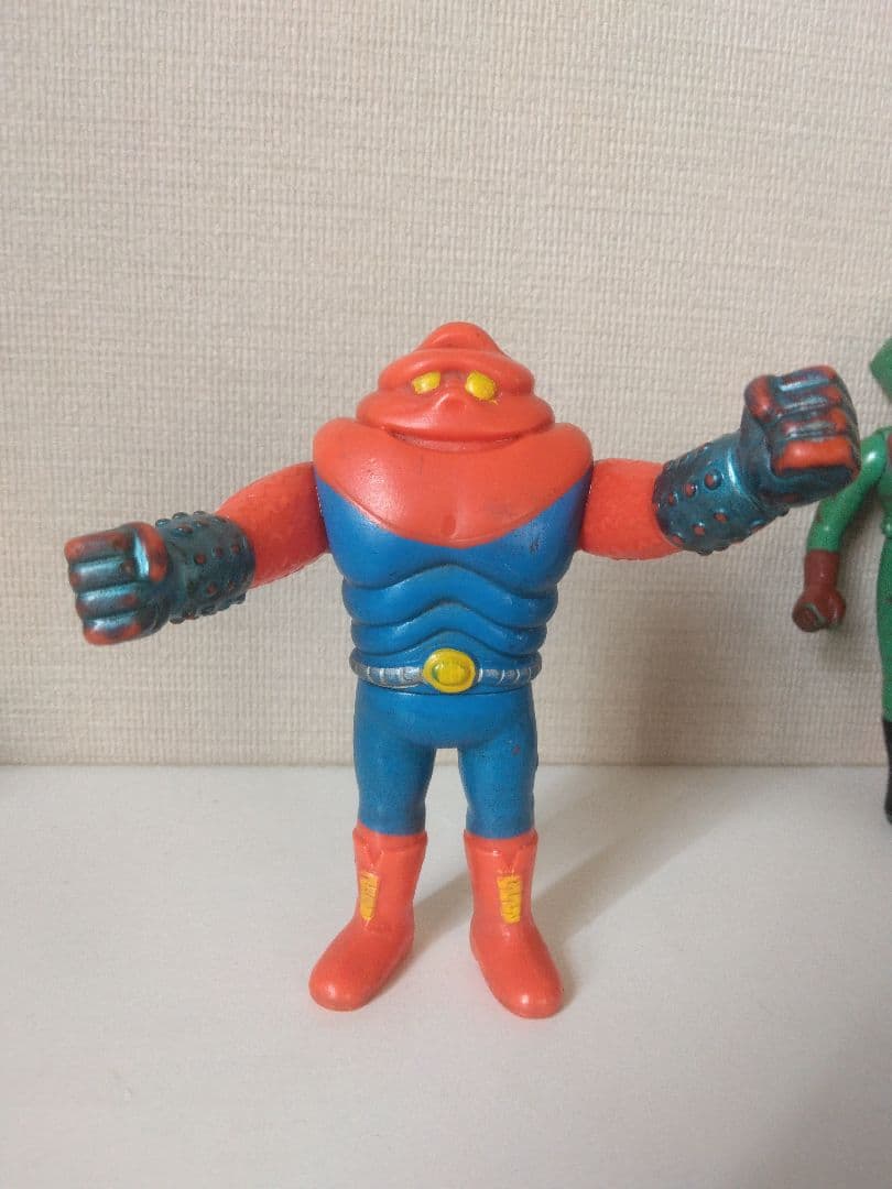 アクマイザー3 ガブラ マルサン ブルマァク ソフビ　当時物