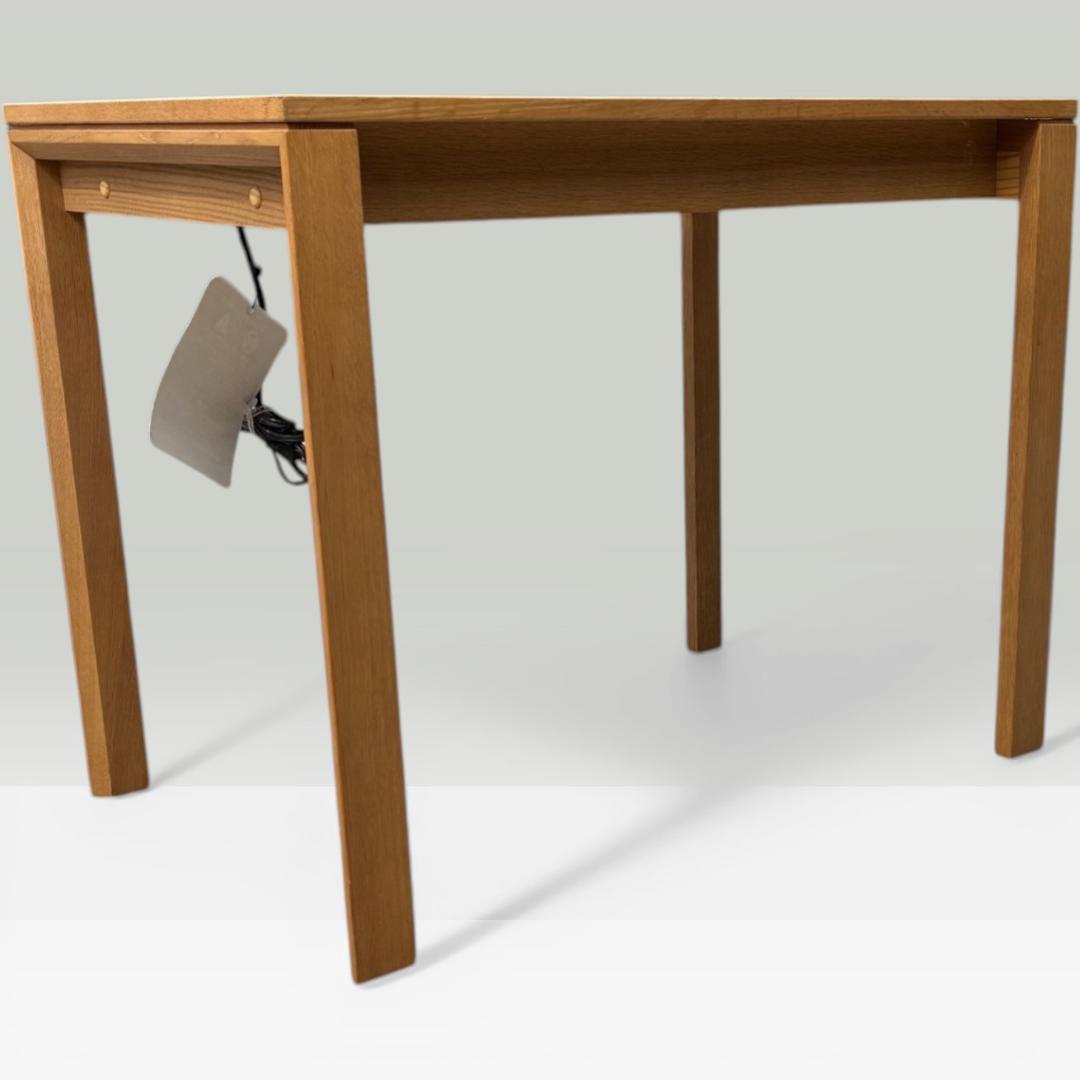 美品　カリモク　ユーティリティ　デスク 学習机　２口　コンセント付　国産　木製