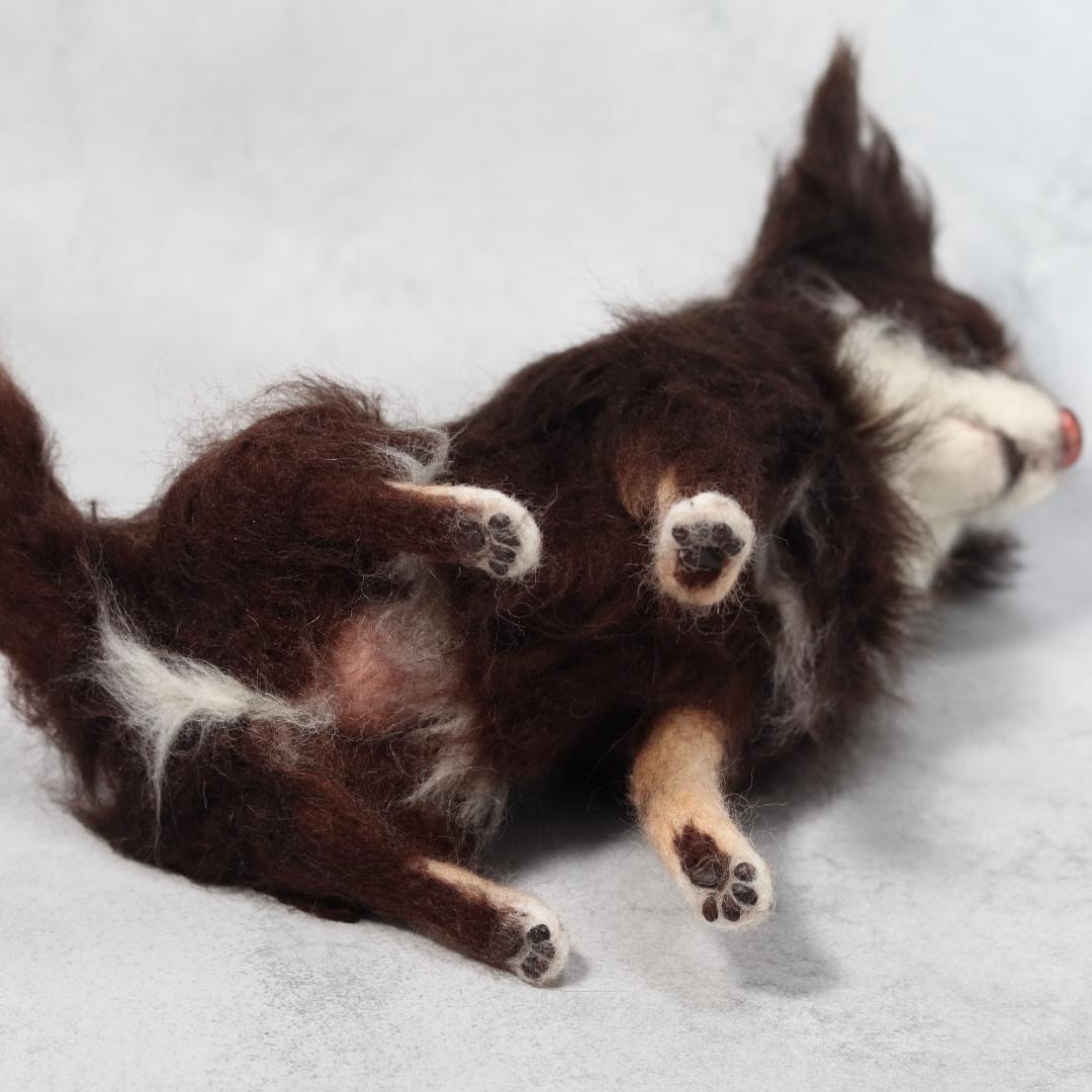 ぬんさま専用　羊毛フェルト　犬　チワワ　Mサイズ　オーダー
