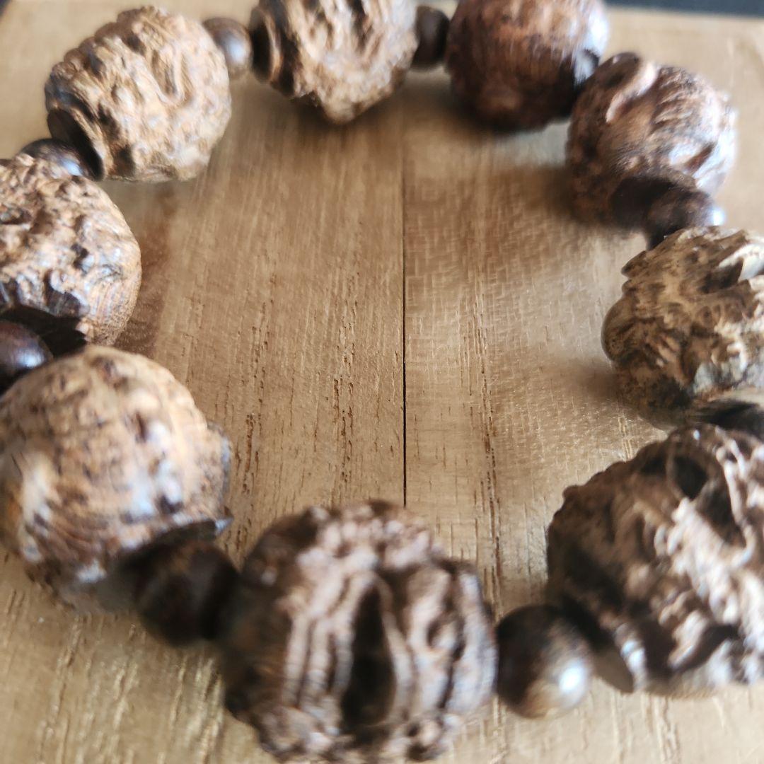 インドネシア産沈香木のブレスレット