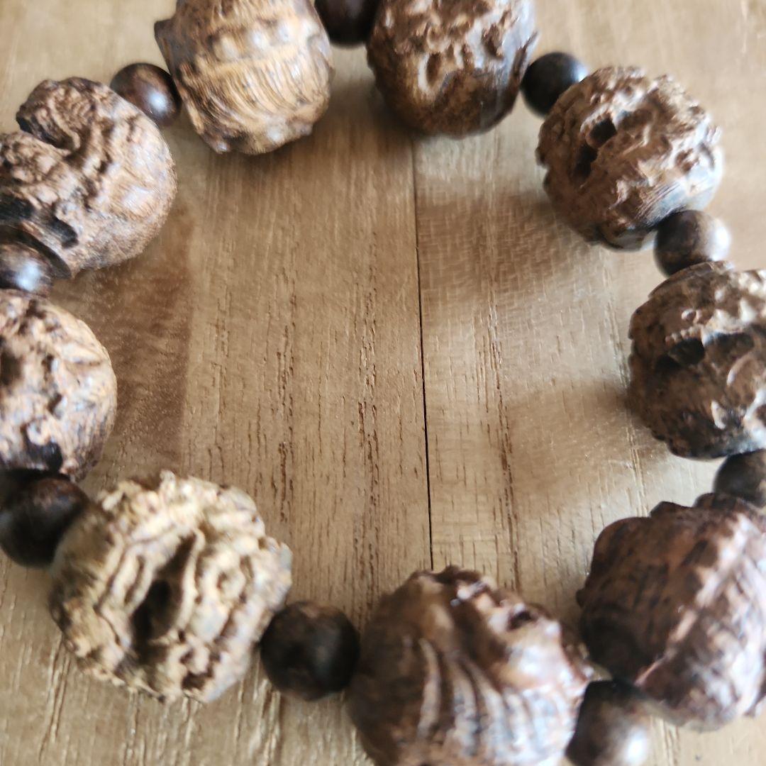 インドネシア産沈香木のブレスレット