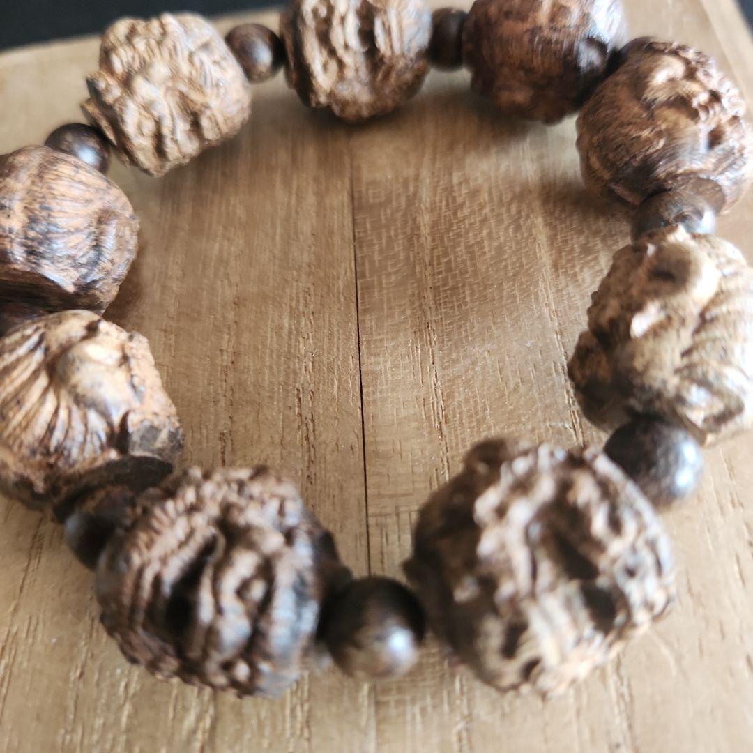 インドネシア産沈香木のブレスレット