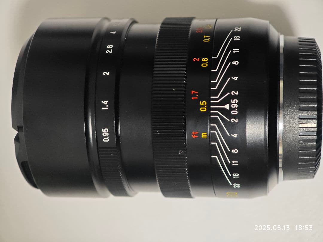 BRIGHTIN STAR 50mm f0.95 フジ xマウント