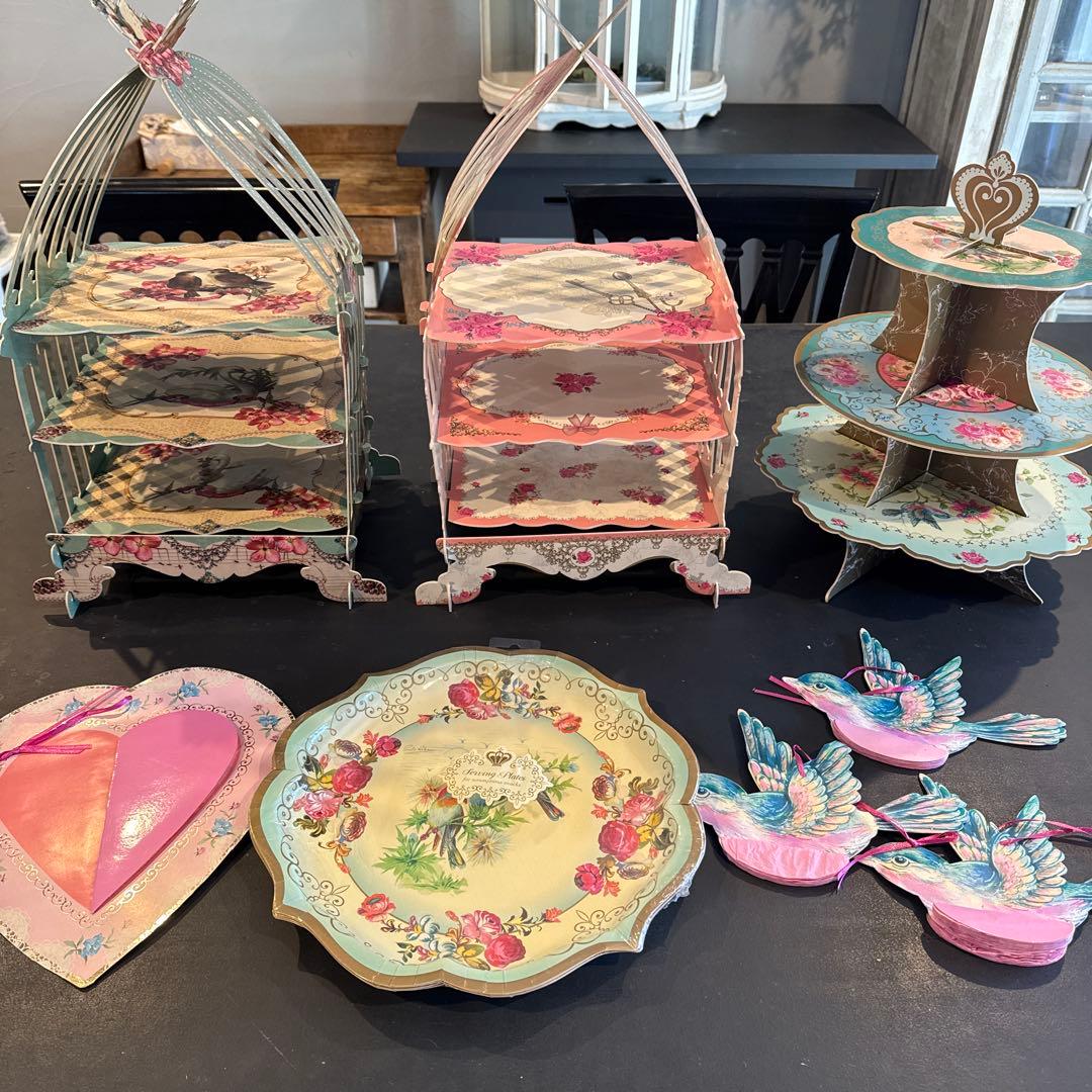 talking tables birdcage Cake stand 他