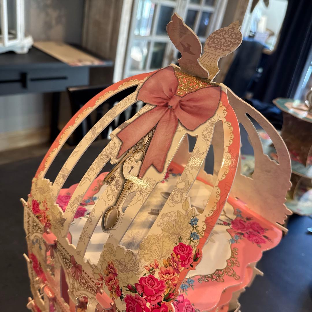 talking tables birdcage Cake stand 他