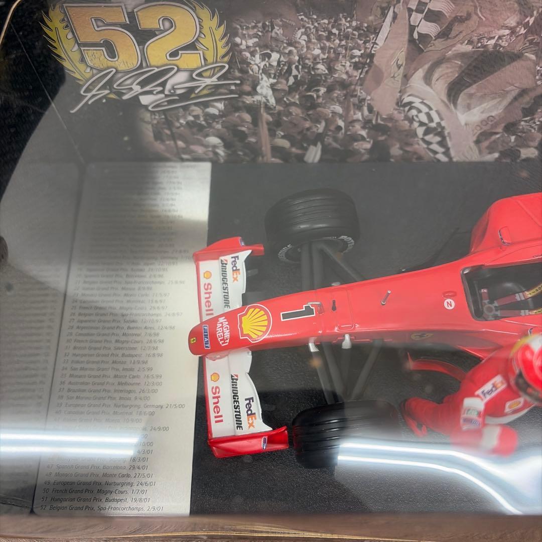 ホットウィール　ミハエルシューマッハ 52勝記念モデル