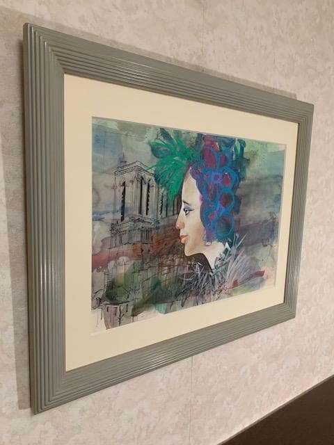大幅値下げ❣️物故作家・納 健❣️うろこ美術館グランプリ受賞◆大判水彩画