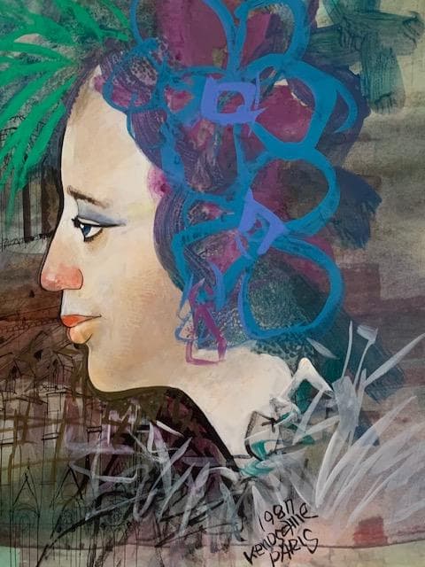 大幅値下げ❣️物故作家・納 健❣️うろこ美術館グランプリ受賞◆大判水彩画